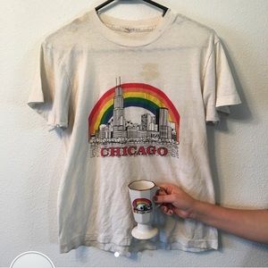 Vintage ‘Chicago’ t-shirt & mug